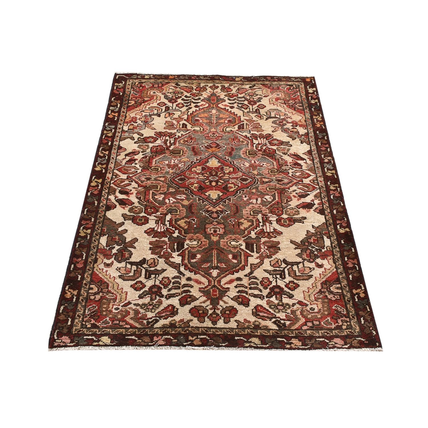Alfombra persa - Nómada - 150 x 95 cm - multicolor