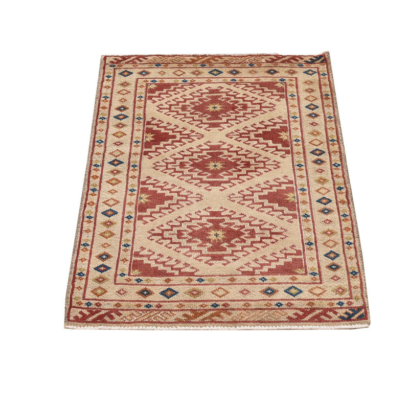 Alfombra Turkaman - 89 x 62 cm - multicolor