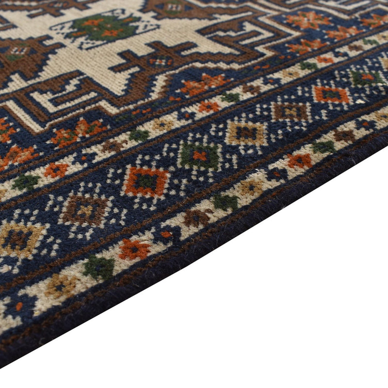 Alfombra de pasillo Alfombra Turkaman - 366 x 79 cm - beige oscuro