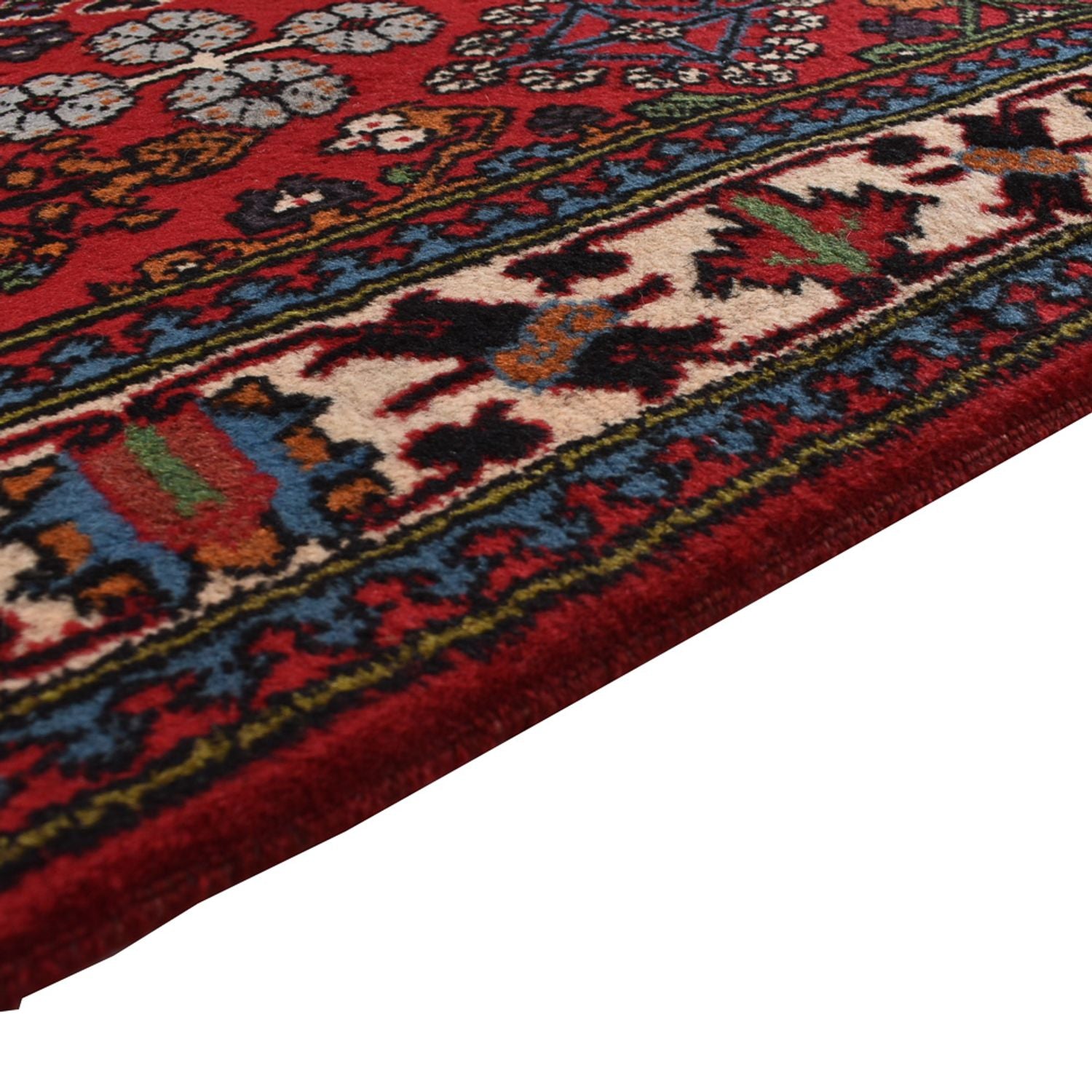 Alfombra de pasillo Alfombra persa - Nómada - 398 x 122 cm - rojo