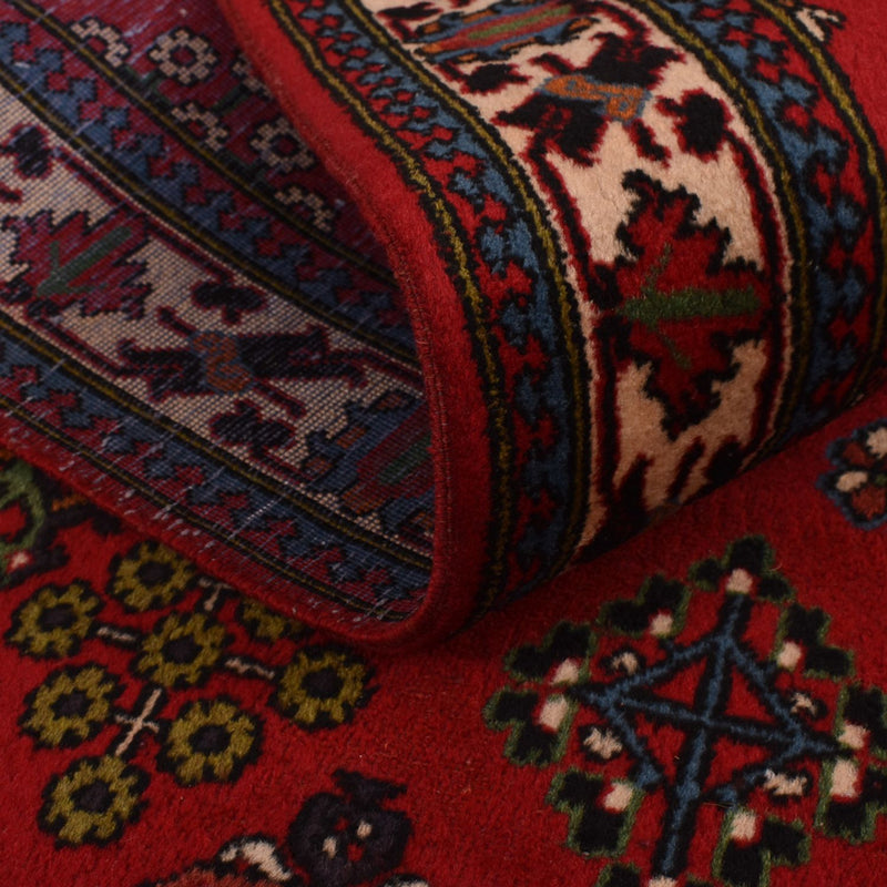 Alfombra de pasillo Alfombra persa - Nómada - 398 x 122 cm - rojo