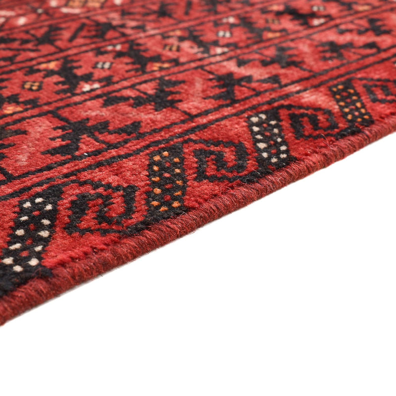 Alfombra Turkaman - 150 x 117 cm - rojo