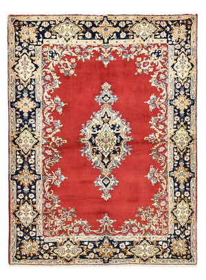 Alfombra persa - Real - 190 x 136 cm - rojo