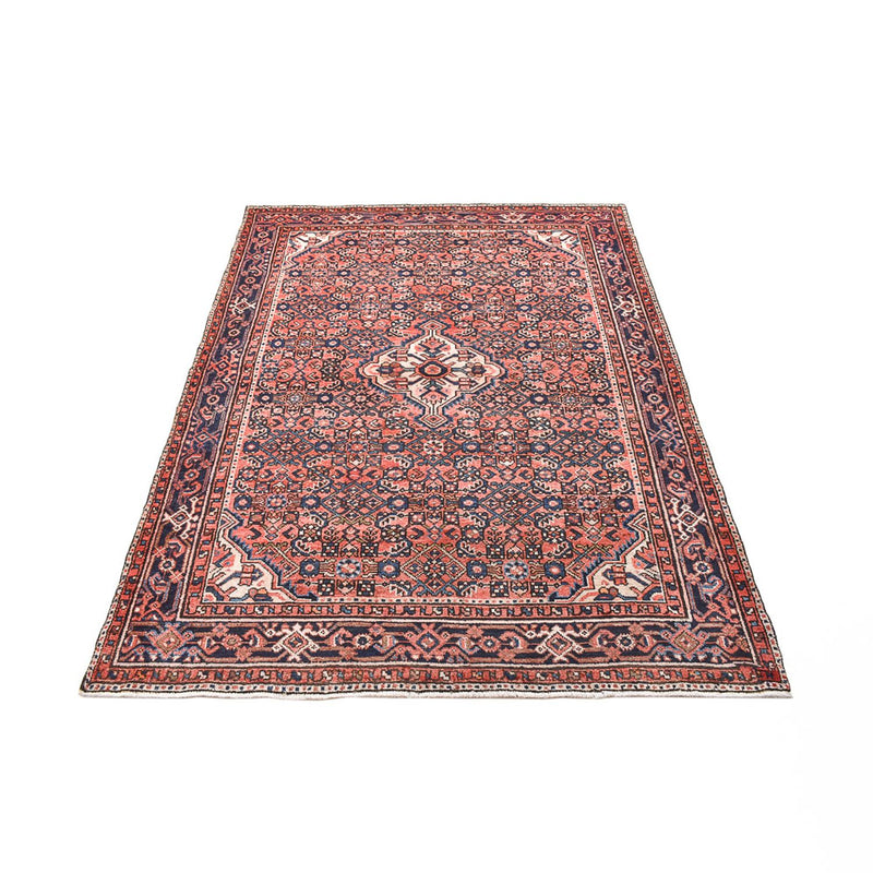 Alfombra persa - Nómada - 208 x 147 cm - rojo claro