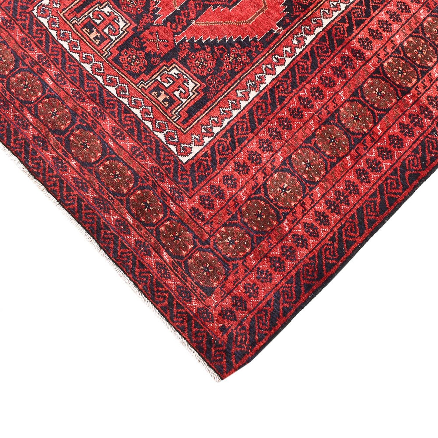 Alfombra de pasillo Alfombra Belutsch - 180 x 100 cm - rojo