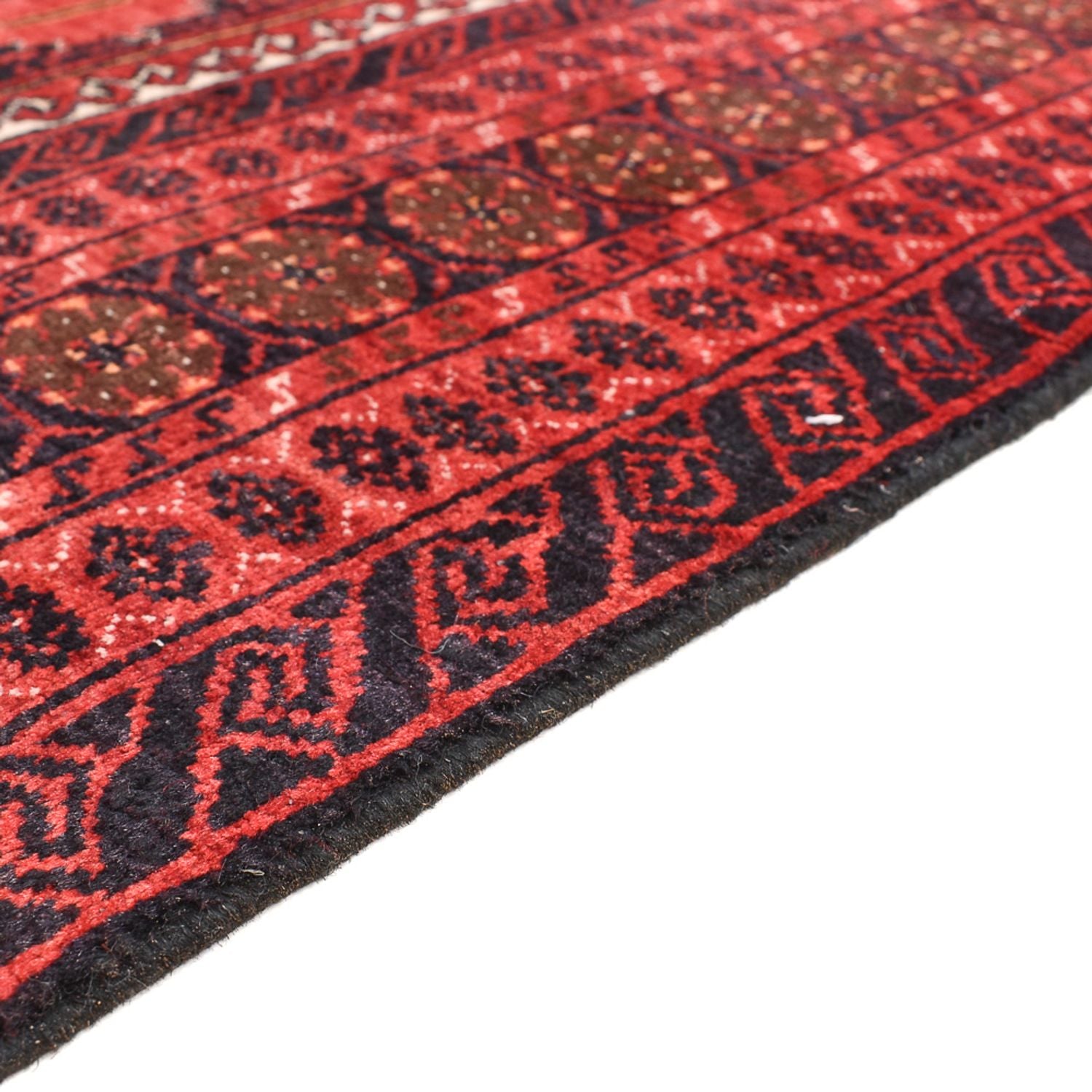 Alfombra de pasillo Alfombra Belutsch - 180 x 100 cm - rojo