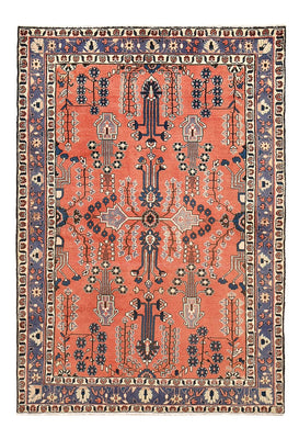 Alfombra persa - Nómada - 191 x 129 cm - rojo claro