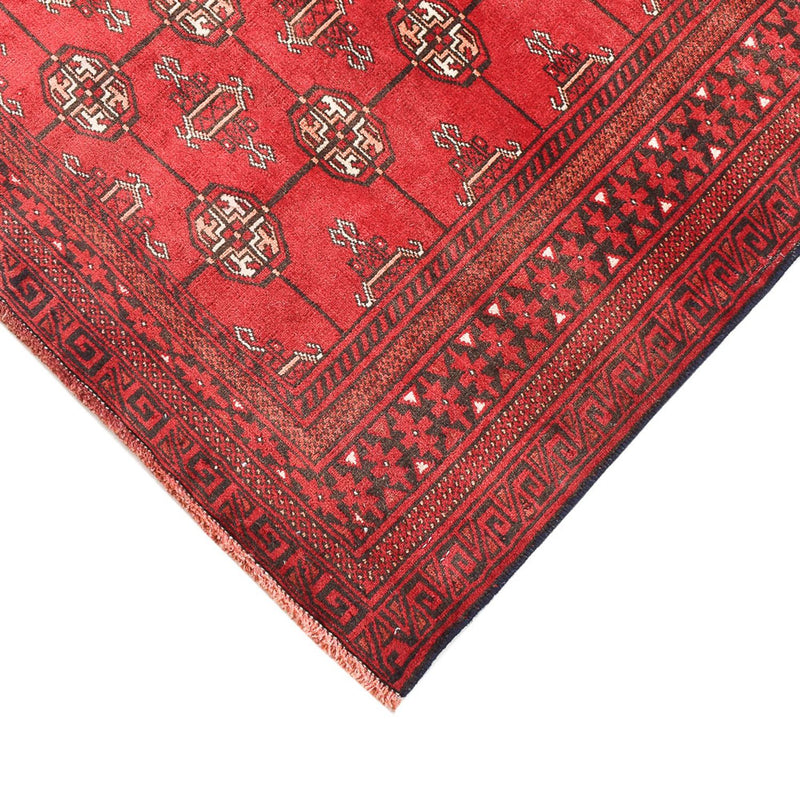 Alfombra Turkaman - 182 x 113 cm - rojo