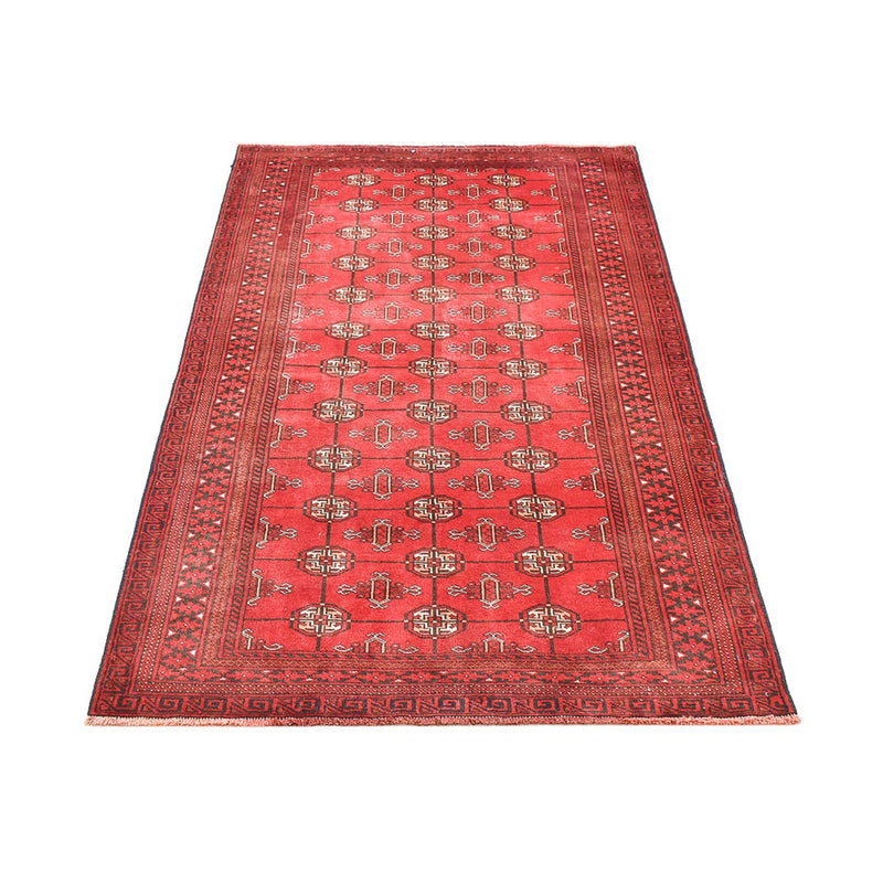 Alfombra Turkaman - 182 x 113 cm - rojo