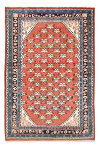 Alfombra persa - Nómada - 193 x 120 cm - rojo