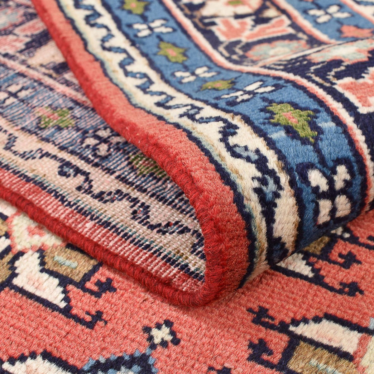 Alfombra persa - Nómada - 193 x 120 cm - rojo