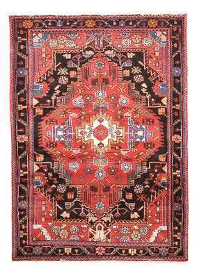 Alfombra persa - Nómada - 147 x 100 cm - rojo