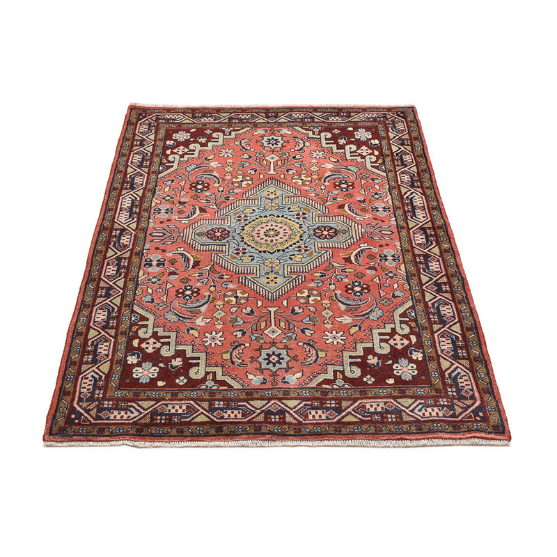 Alfombra persa - Nómada - 150 x 101 cm - rojo claro