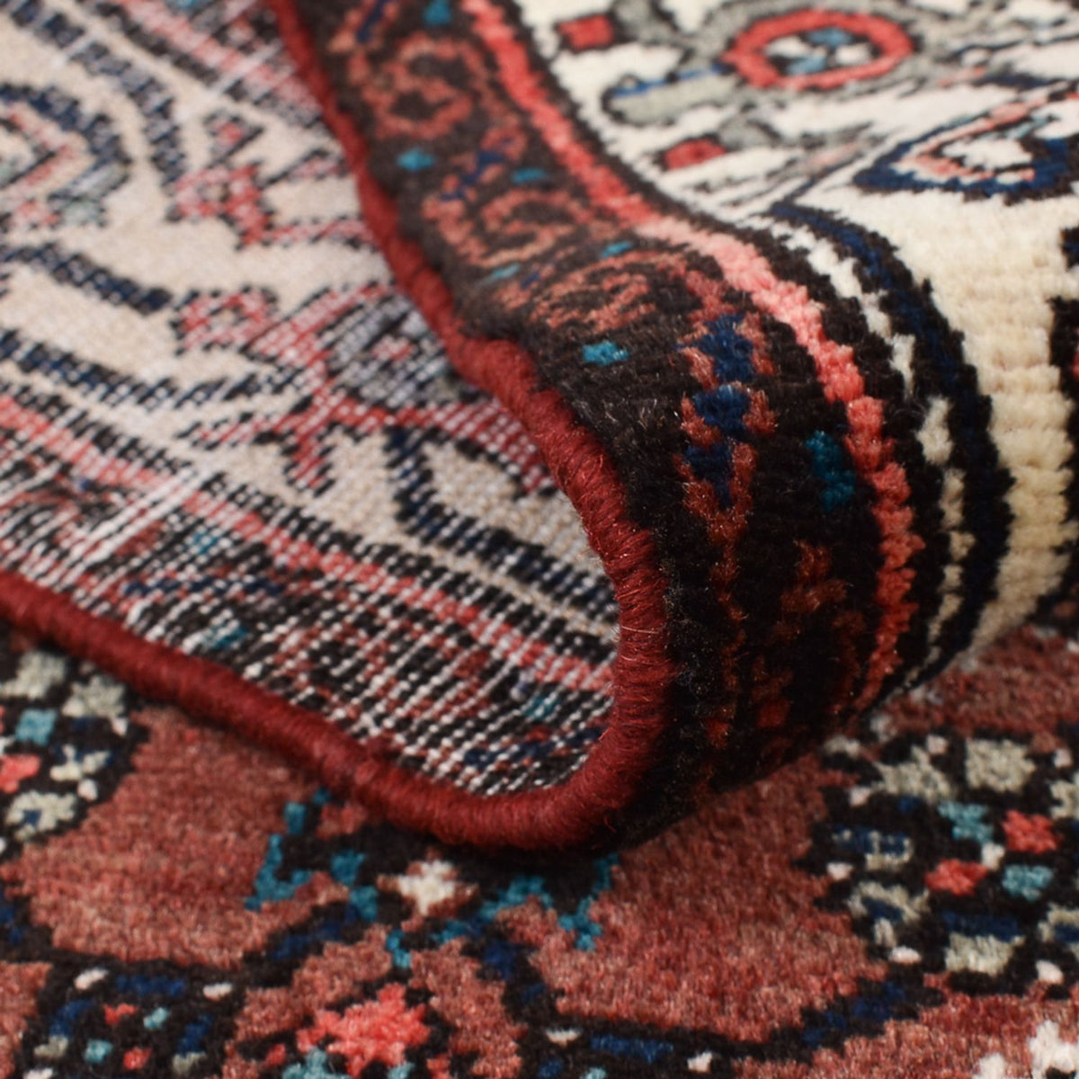 Alfombra persa - Nómada - 153 x 100 cm - multicolor