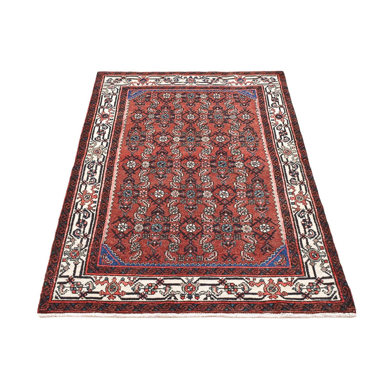 Alfombra persa - Nómada - 153 x 100 cm - multicolor