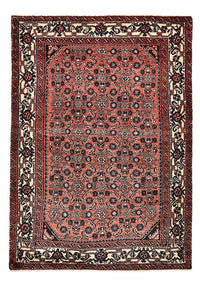 Alfombra persa - Nómada - 151 x 103 cm - rojo claro