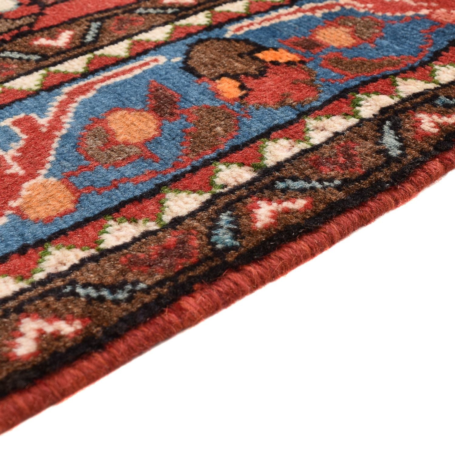 Alfombra persa - Nómada - 157 x 112 cm - rojo