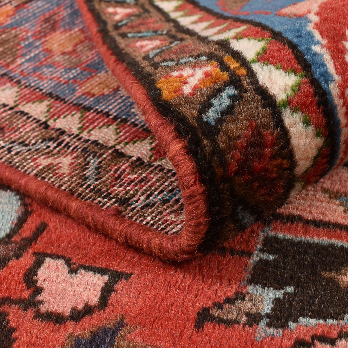 Alfombra persa - Nómada - 157 x 112 cm - rojo