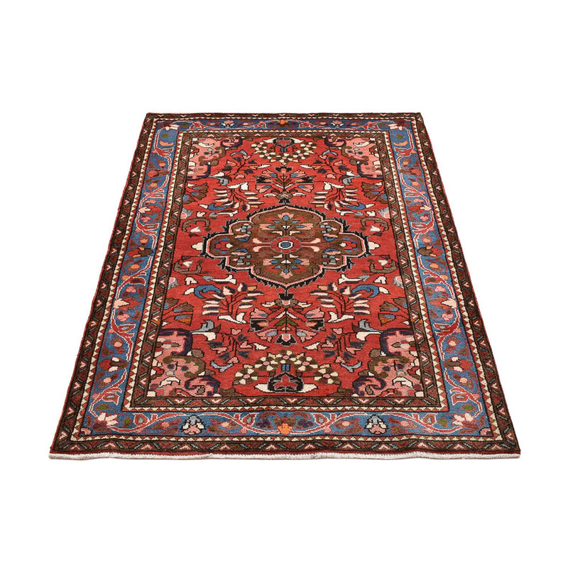 Alfombra persa - Nómada - 157 x 112 cm - rojo