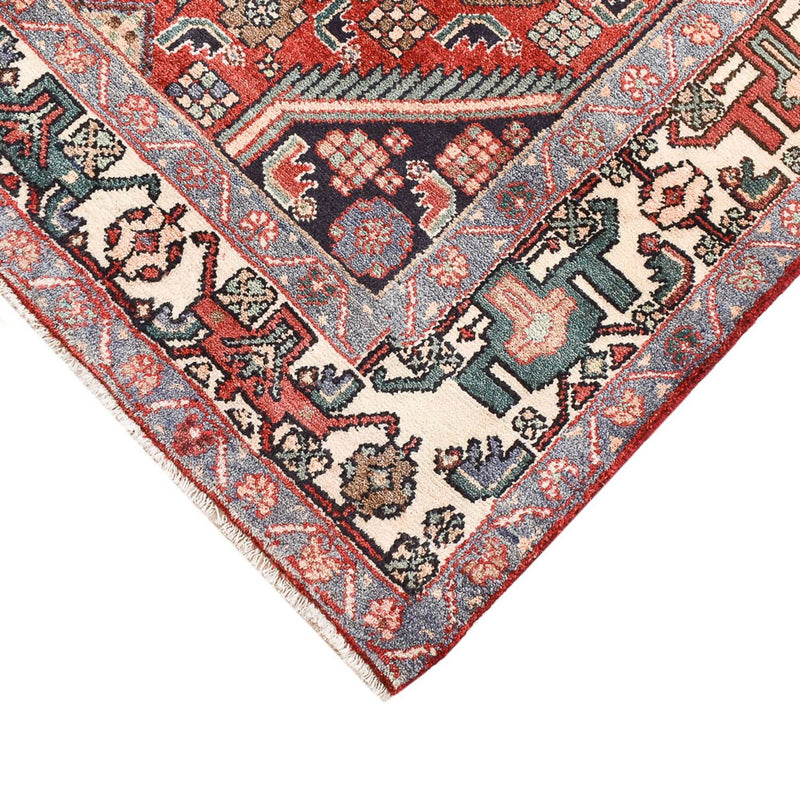 Alfombra persa - Nómada - 151 x 105 cm - rojo