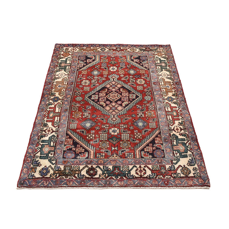 Alfombra persa - Nómada - 151 x 105 cm - rojo