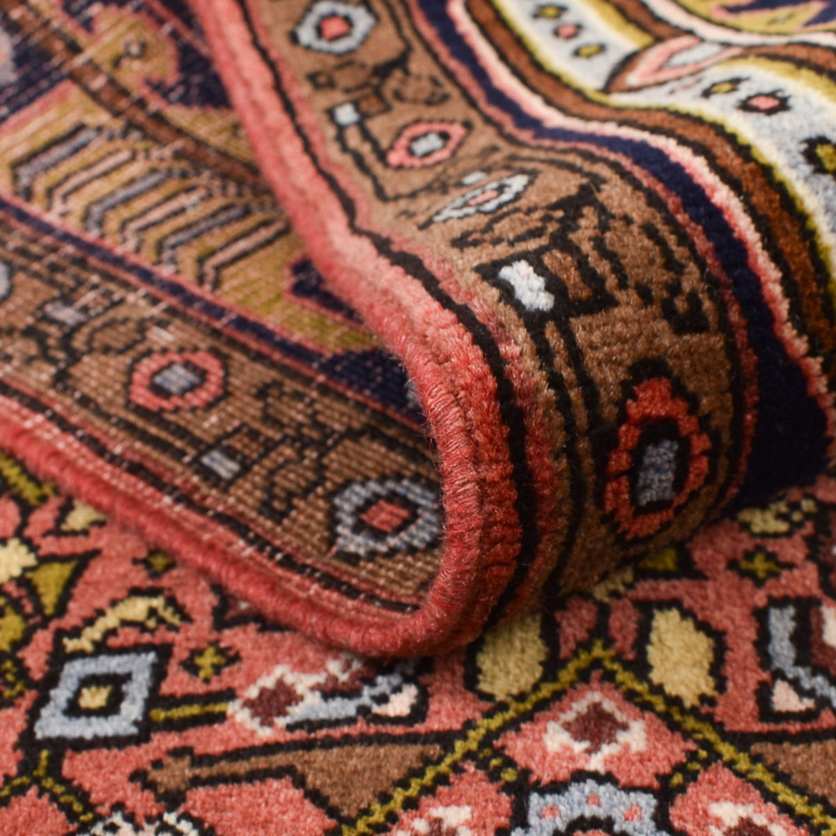 Alfombra persa - Nómada - 160 x 102 cm - rojo claro