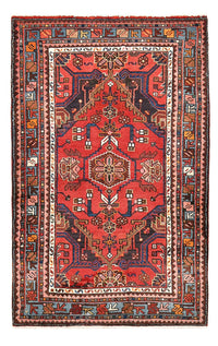 Alfombra persa - Nómada - 143 x 87 cm - rojo