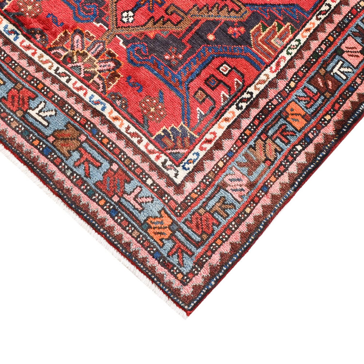 Alfombra persa - Nómada - 143 x 87 cm - rojo