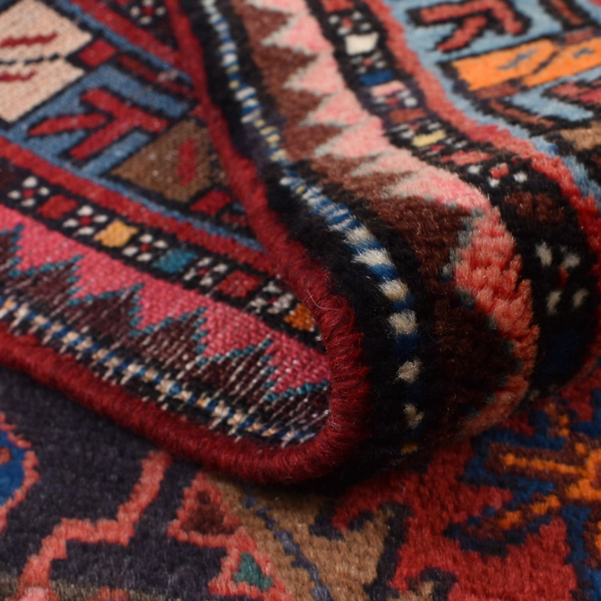 Alfombra persa - Nómada - 143 x 87 cm - rojo