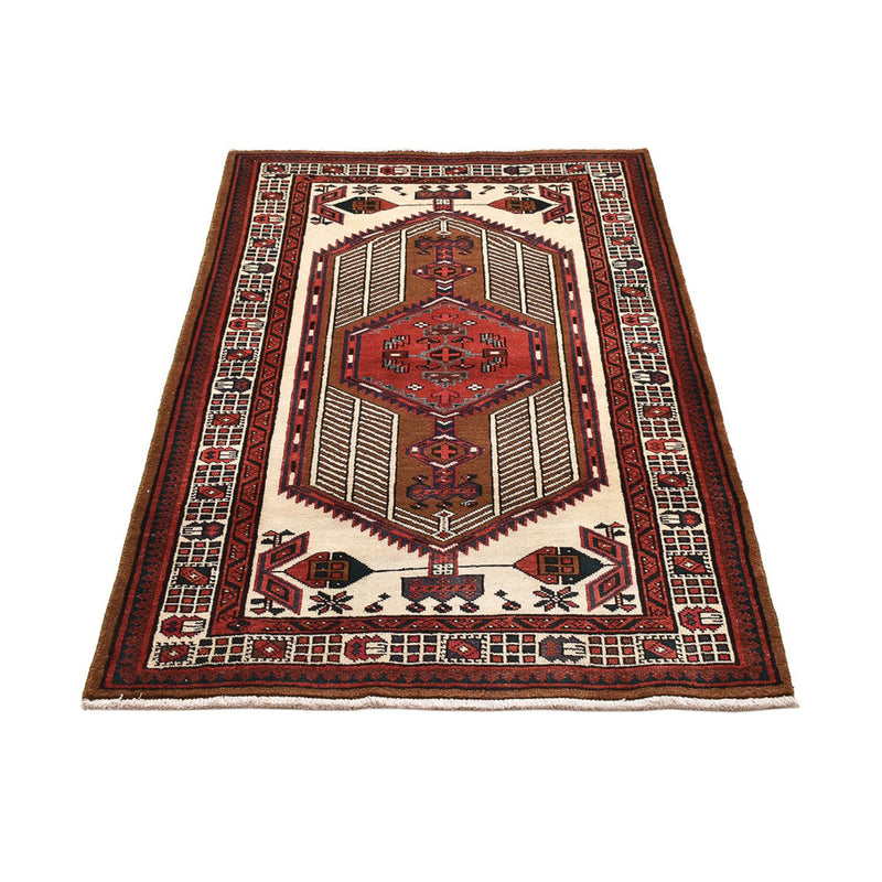 Alfombra persa - Nómada - 162 x 101 cm - multicolor