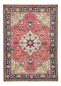 Alfombra persa - Tabriz - 144 x 100 cm - rojo claro