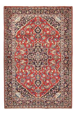 Alfombra persa - Keshan - 155 x 105 cm - rojo