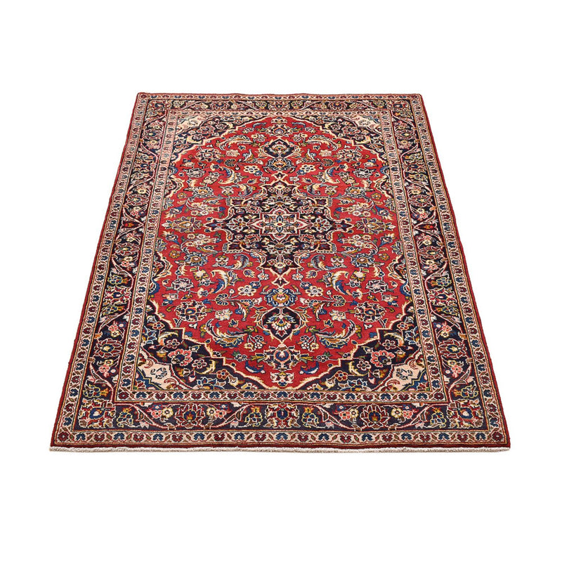 Alfombra persa - Keshan - 155 x 105 cm - rojo