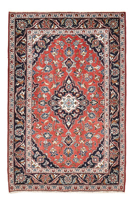 Alfombra persa - Keshan - 147 x 107 cm - rojo