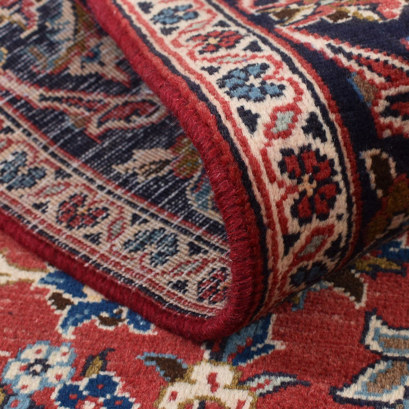 Alfombra persa - Keshan - 147 x 107 cm - rojo
