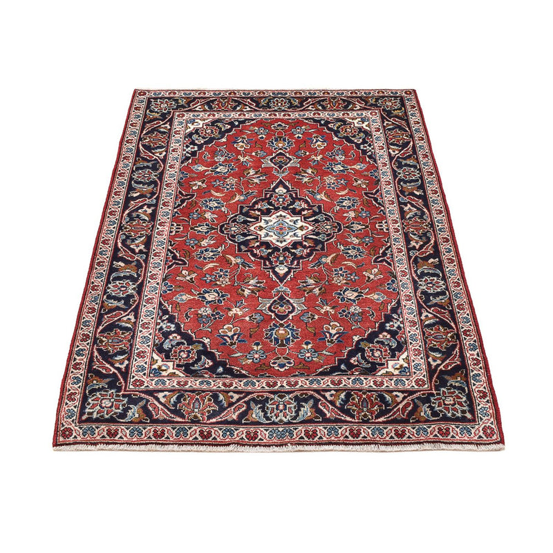 Alfombra persa - Keshan - 147 x 107 cm - rojo