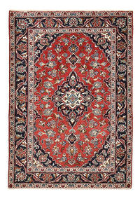 Alfombra persa - Keshan - 144 x 96 cm - rojo