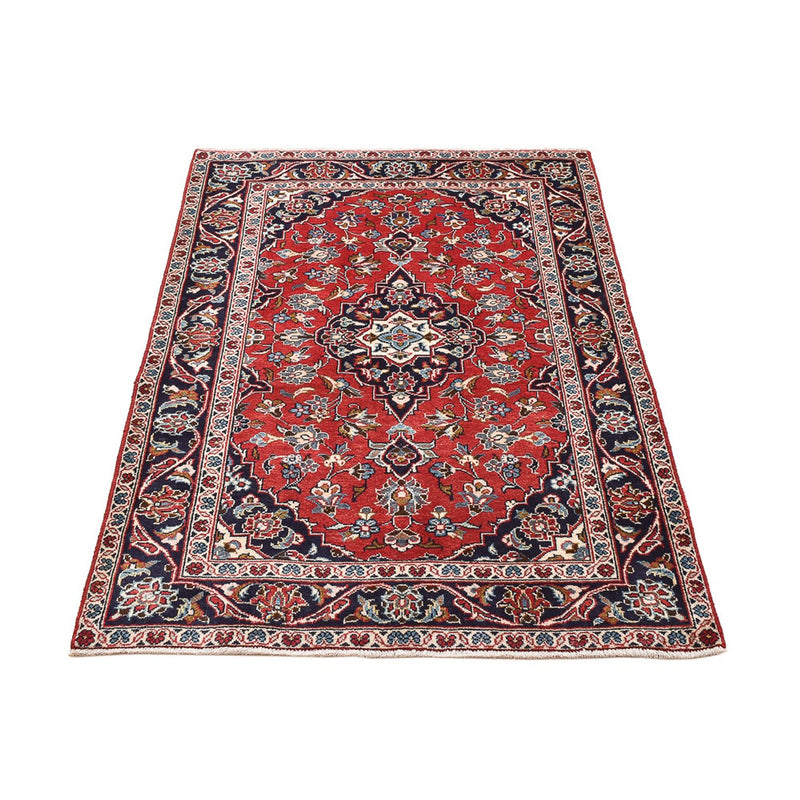 Alfombra persa - Keshan - 144 x 96 cm - rojo
