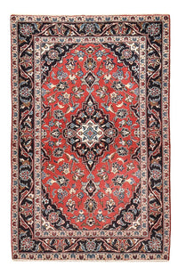 Alfombra persa - Keshan - 150 x 95 cm - rojo