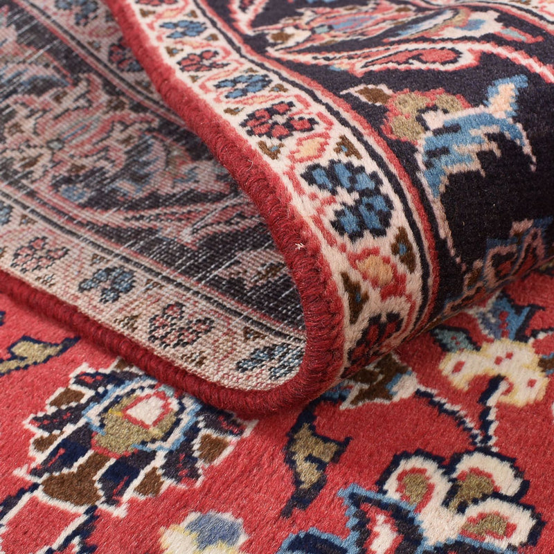 Alfombra persa - Keshan - 150 x 95 cm - rojo