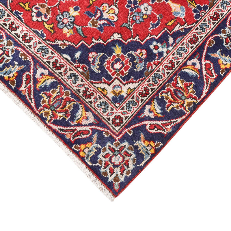 Alfombra persa - Keshan - 142 x 90 cm - rojo