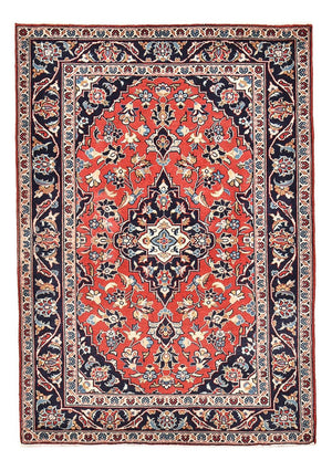 Alfombra persa - Keshan - 150 x 98 cm - rojo