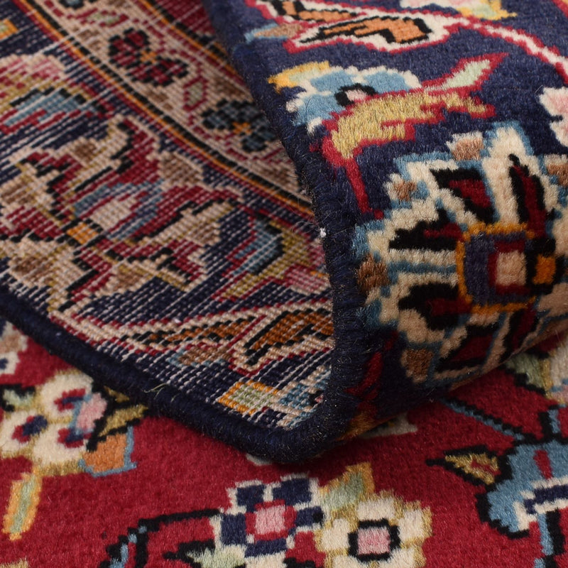 Alfombra persa - Keshan - 142 x 88 cm - rojo