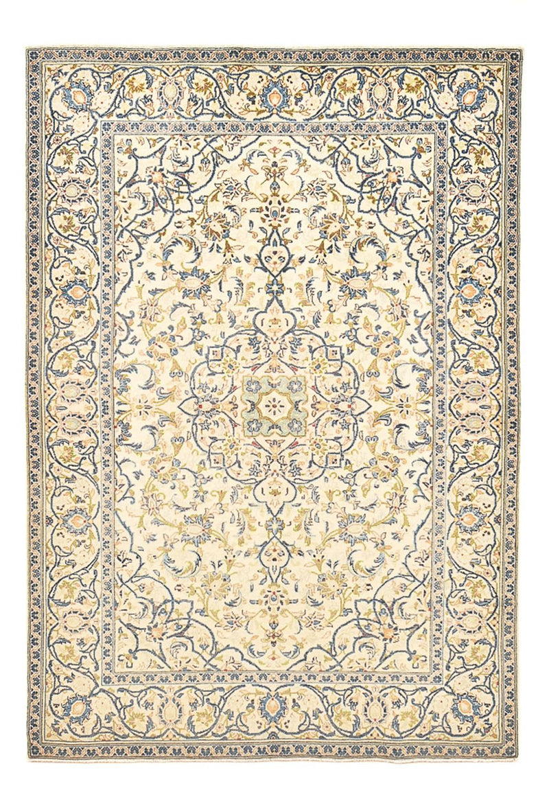 Alfombra persa - Keshan - 203 x 135 cm - arena