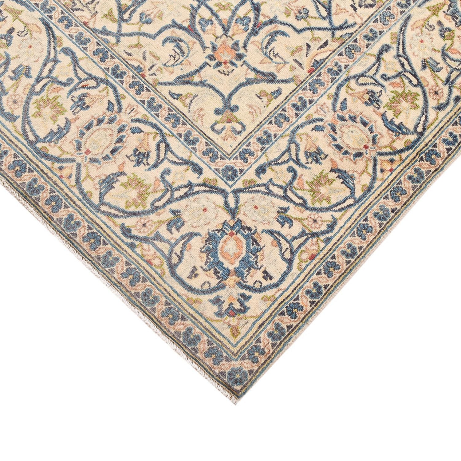 Alfombra persa - Keshan - 203 x 135 cm - arena