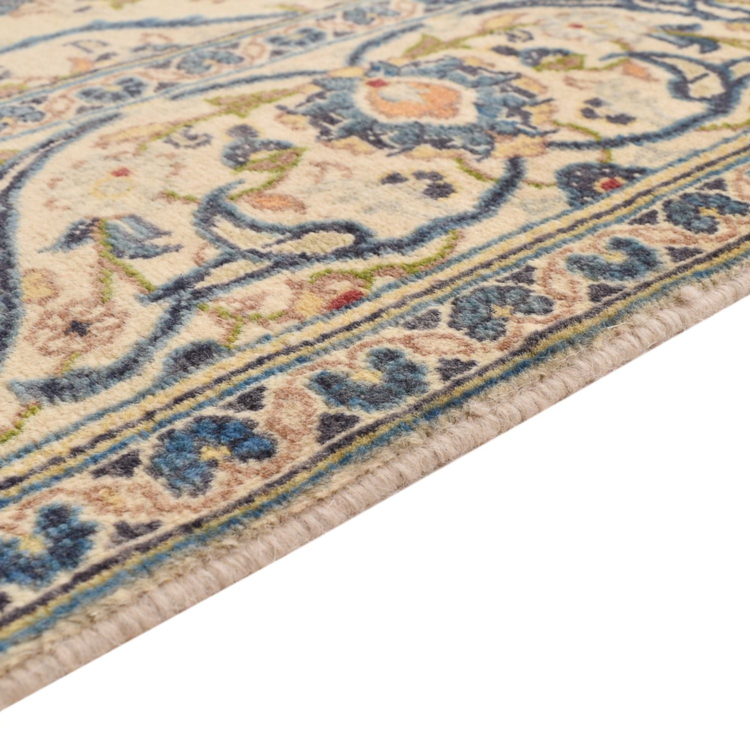 Alfombra persa - Keshan - 203 x 135 cm - arena