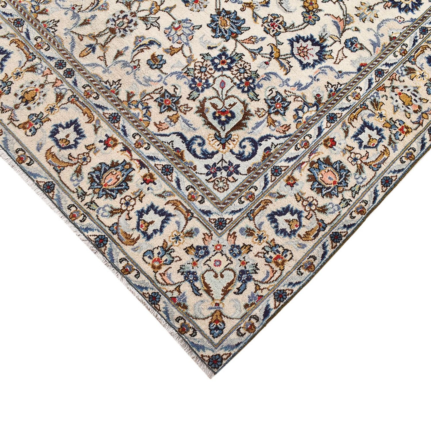 Alfombra persa - Keshan - 247 x 143 cm - multicolor