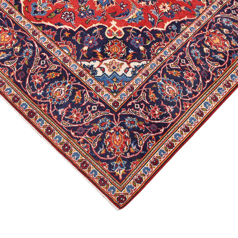 Alfombra persa - Keshan - 210 x 152 cm - rojo
