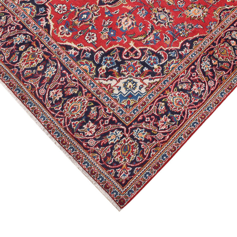 Alfombra persa - Keshan - 220 x 138 cm - rojo