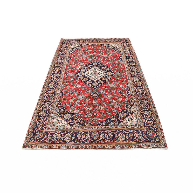 Alfombra persa - Keshan - 248 x 150 cm - rojo